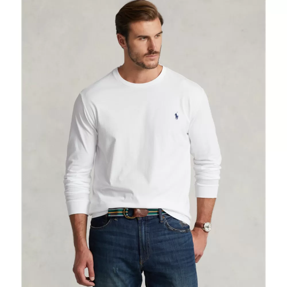 T-Shirts>Ralph Lauren T-Shirts Langärmliges Jersey-T-Shirt für Men | ® DE