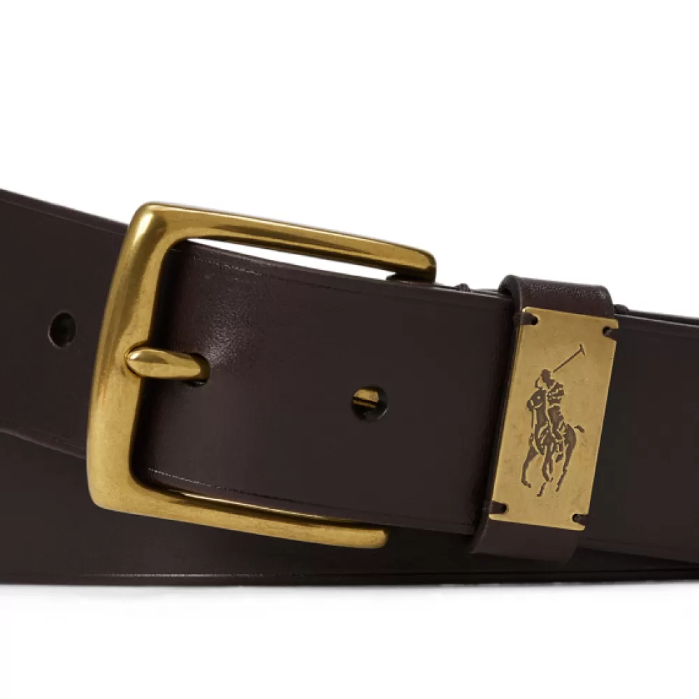 Gürtel Und Hosenträger>Ralph Lauren Gürtel Und Hosenträger Ledergürtel mit Ponyschild für Men | ® DE