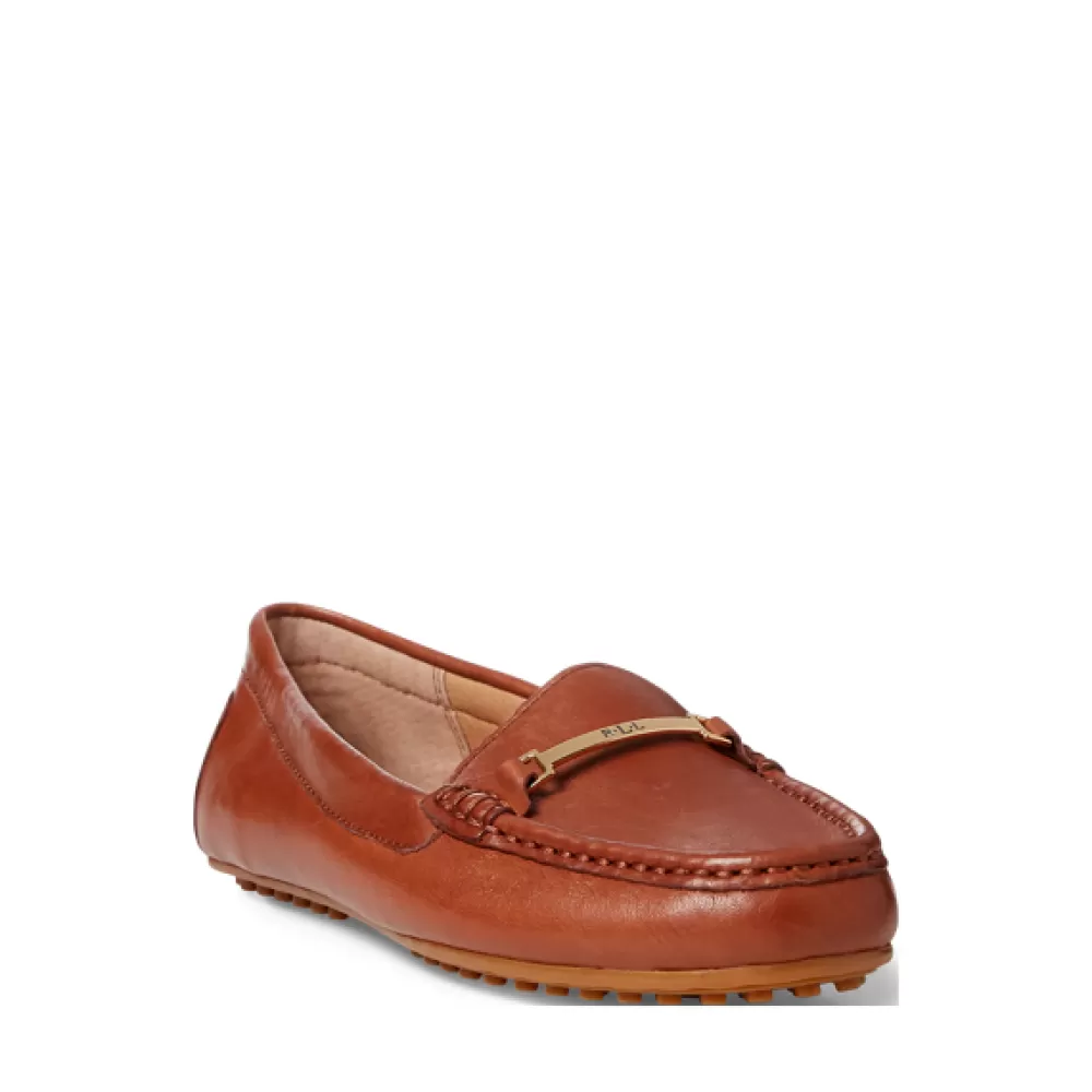 Flache Schuhe>Ralph Lauren Flache Schuhe Ledermokassin Briony für Women | ® DE