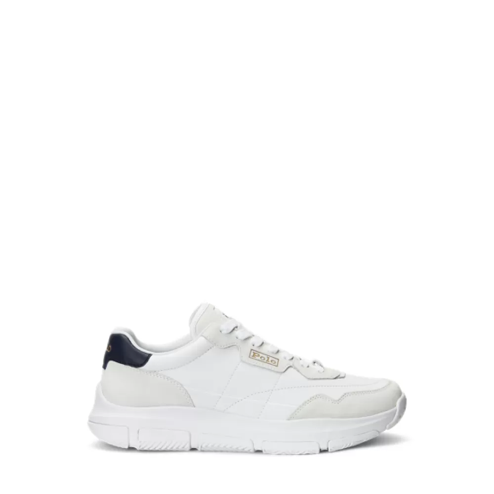 Sneaker>Ralph Lauren Sneaker Leder-Wildleder-Sneaker Spa Racer 100 für Men | ® DE