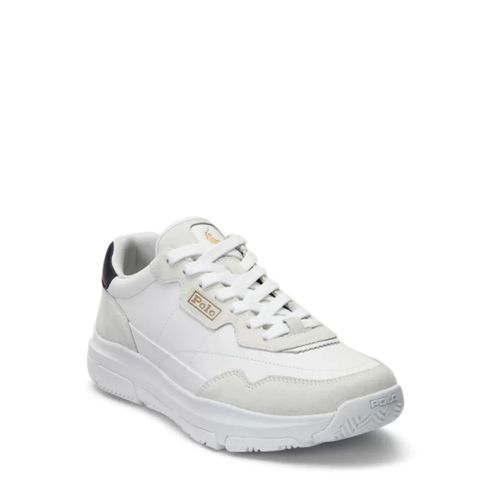 Sneaker>Ralph Lauren Sneaker Leder-Wildleder-Sneaker Spa Racer 100 für Men | ® DE