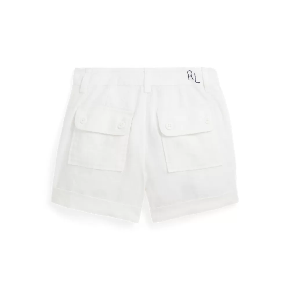 Röcke Und Hosen>Ralph Lauren Röcke Und Hosen Leinenshorts mit Bundfalten für Children | ® DE