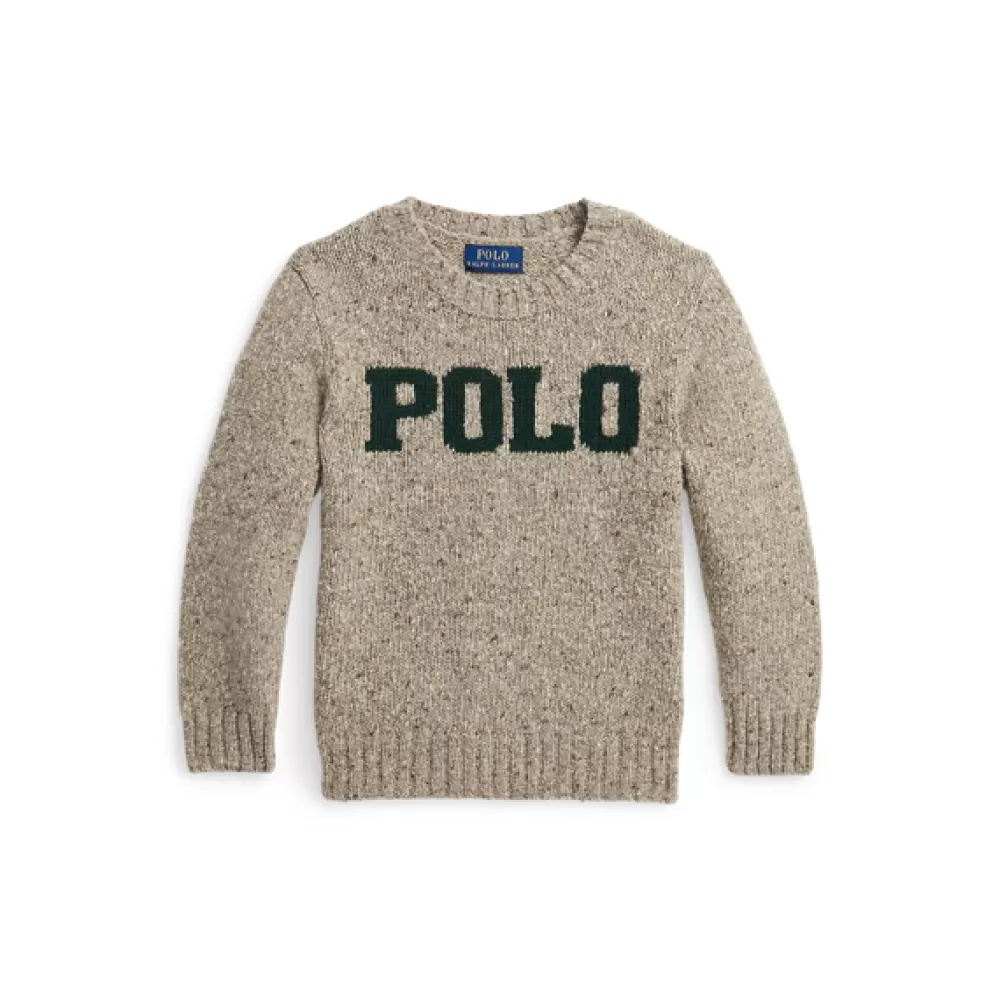 Pullover Und Strickjacken>Ralph Lauren Pullover Und Strickjacken Logo-Pullover aus Wollmischung für Children | ® DE