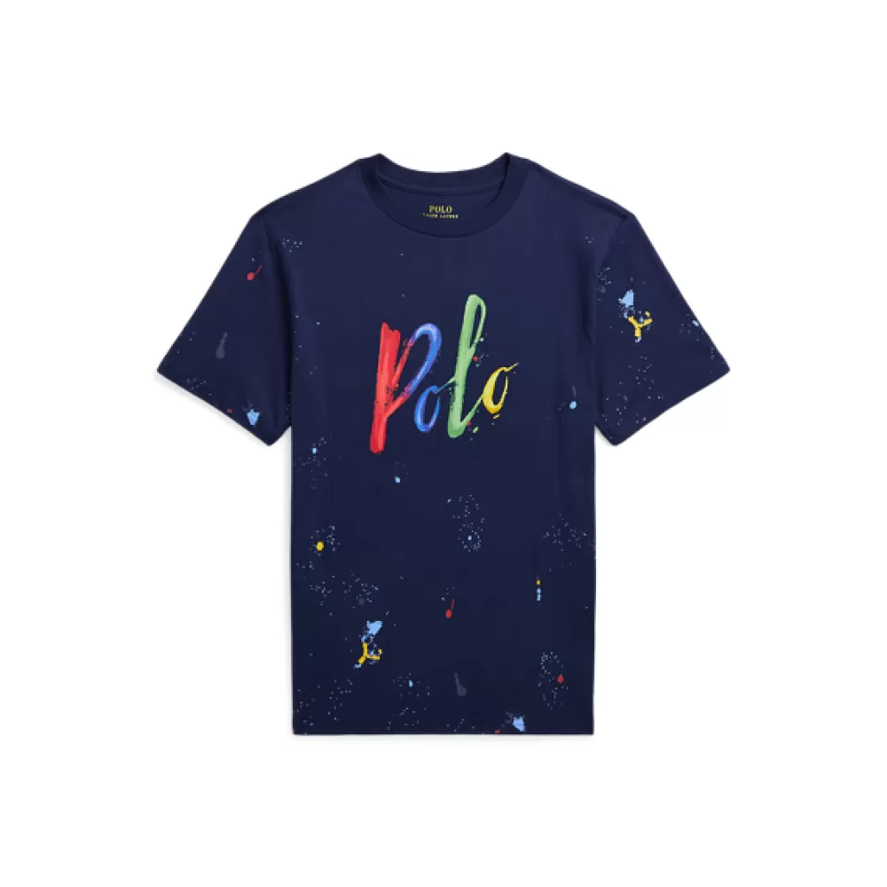 Sportbekleidung | T-Shirts>Ralph Lauren Sportbekleidung | T-Shirts Logo-T-Shirt aus Baumwolljersey für Children | ® DE