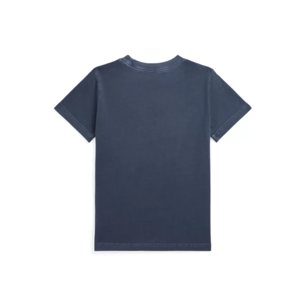 T-Shirts>Ralph Lauren T-Shirts Logo-T-Shirt aus Baumwolljersey für Children | ® DE