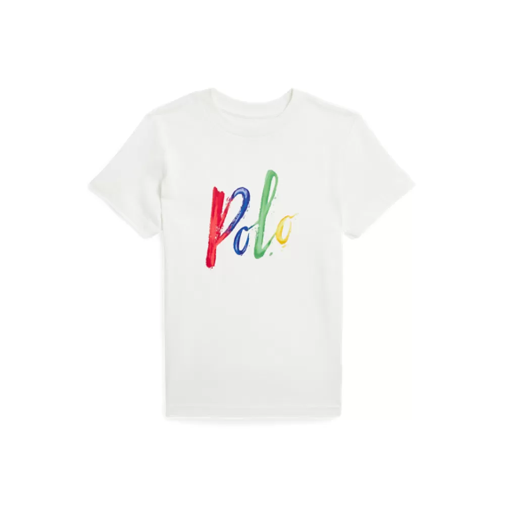 T-Shirts>Ralph Lauren T-Shirts Logo-T-Shirt aus Baumwolljersey für Children | ® DE