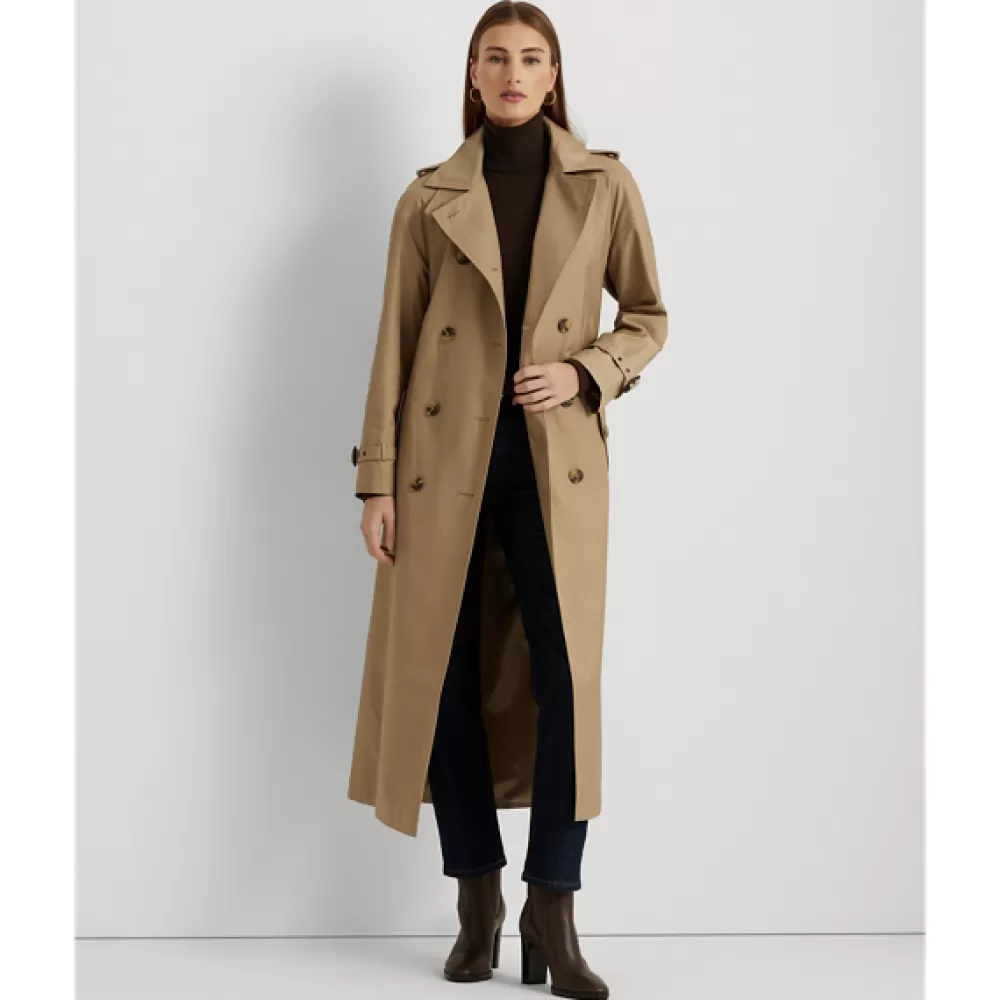 Jacken Und Mäntel>Ralph Lauren Jacken Und Mäntel Maxi-Trenchcoat mit Gürtel für Women | ® DE