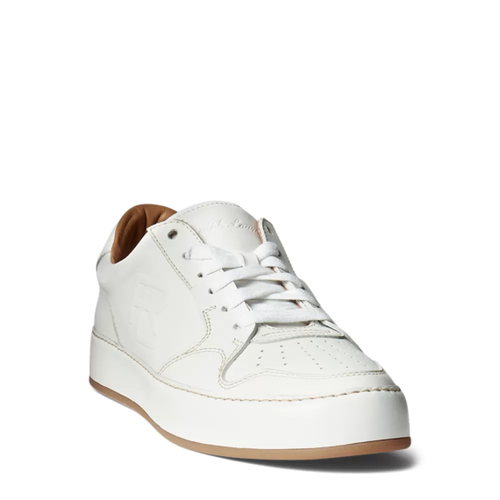 Turnschuhe>Ralph Lauren Turnschuhe Niedriger Kalbsledersneaker Jinett für Women | ® DE