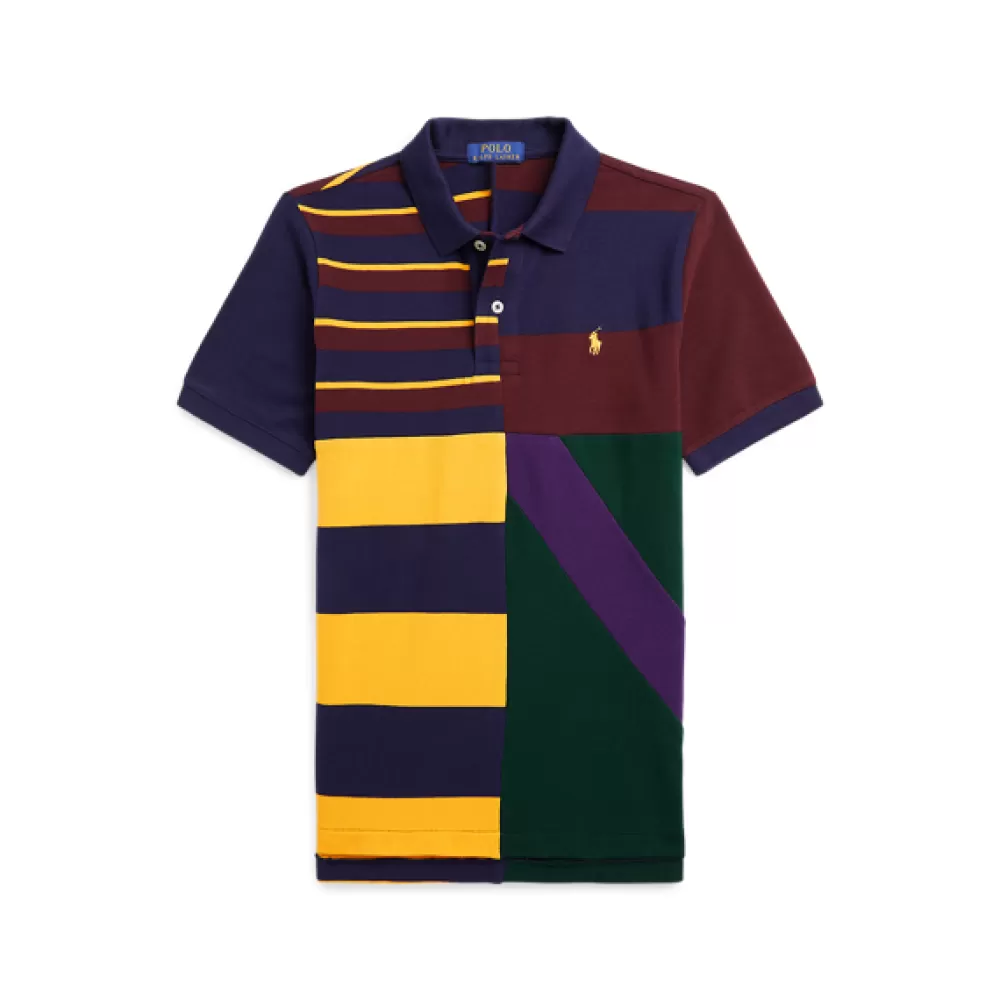 Poloshirts>Ralph Lauren Poloshirts Patchwork-Poloshirt aus Baumwollpiqué für Children | ® DE