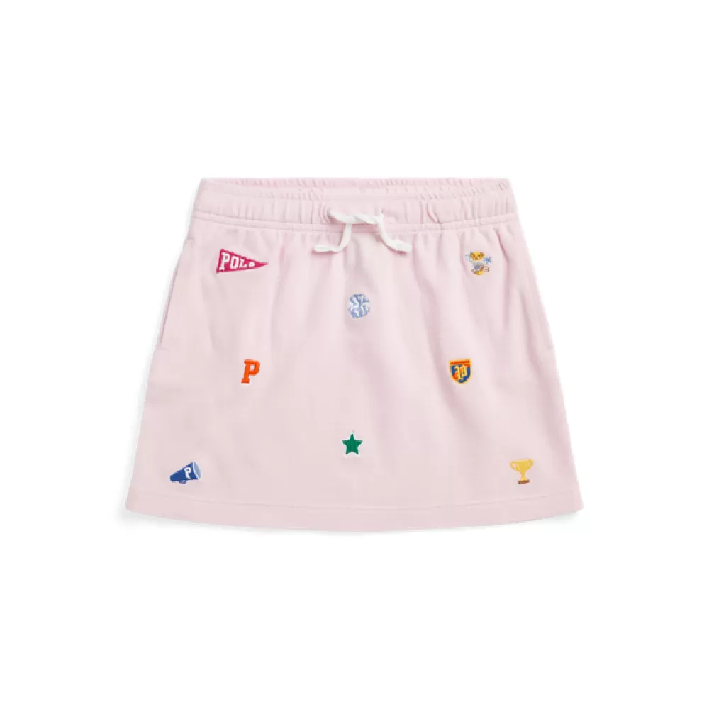 Sportbekleidung>Ralph Lauren Sportbekleidung Piqué-Rock mit College-Symbol für Children | ® DE