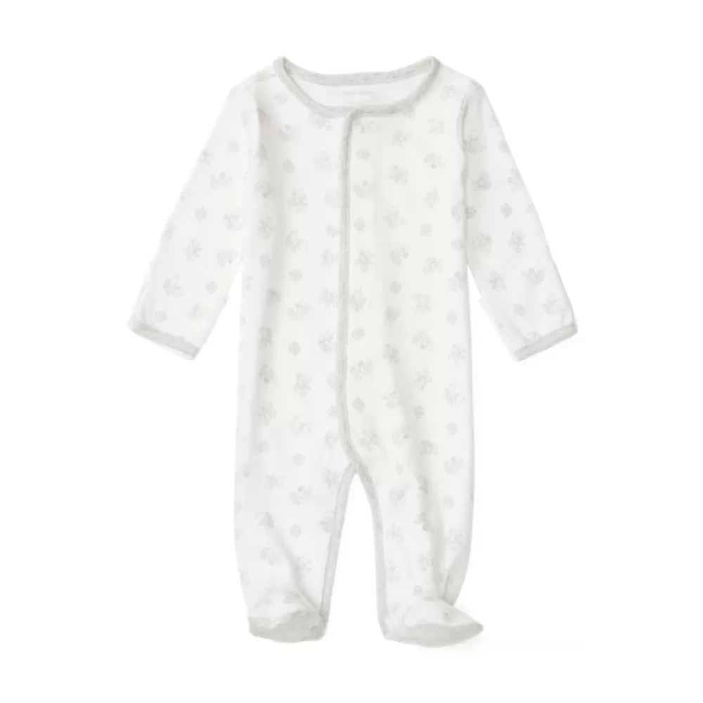 Bodys & Strampler>Ralph Lauren Bodys & Strampler Playtime-Print Cotton Coverall | DE