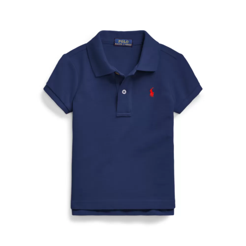 Mädchen 1½-6½ Jahre>Ralph Lauren Mädchen 1½-6½ Jahre Poloshirt aus Baumwollpiqué für Children | ® DE