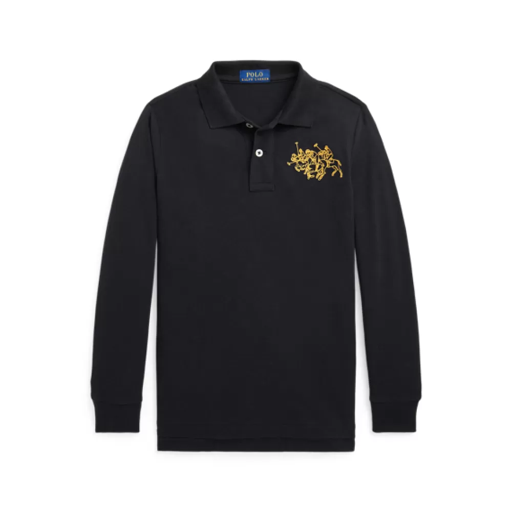 Poloshirts>Ralph Lauren Poloshirts Poloshirt Lunar New Year mit Pony für Children | ® DE