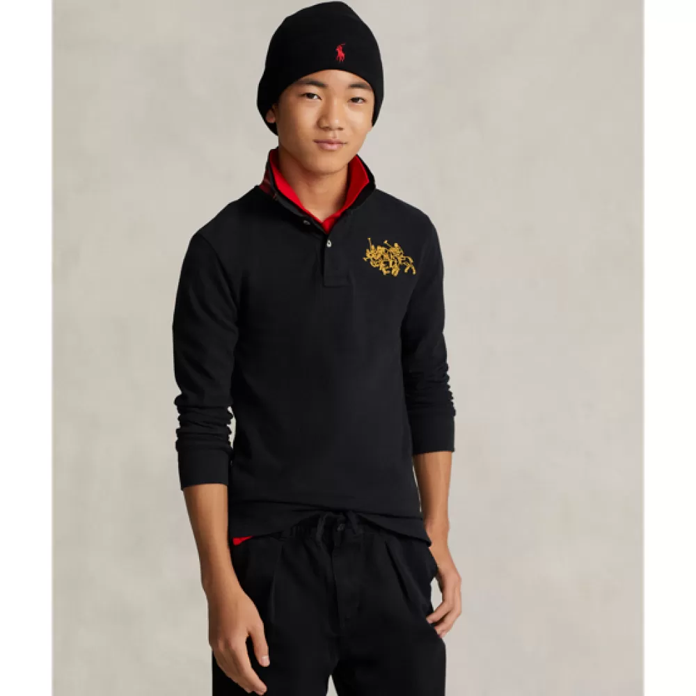 Poloshirts>Ralph Lauren Poloshirts Poloshirt Lunar New Year mit Pony für Children | ® DE