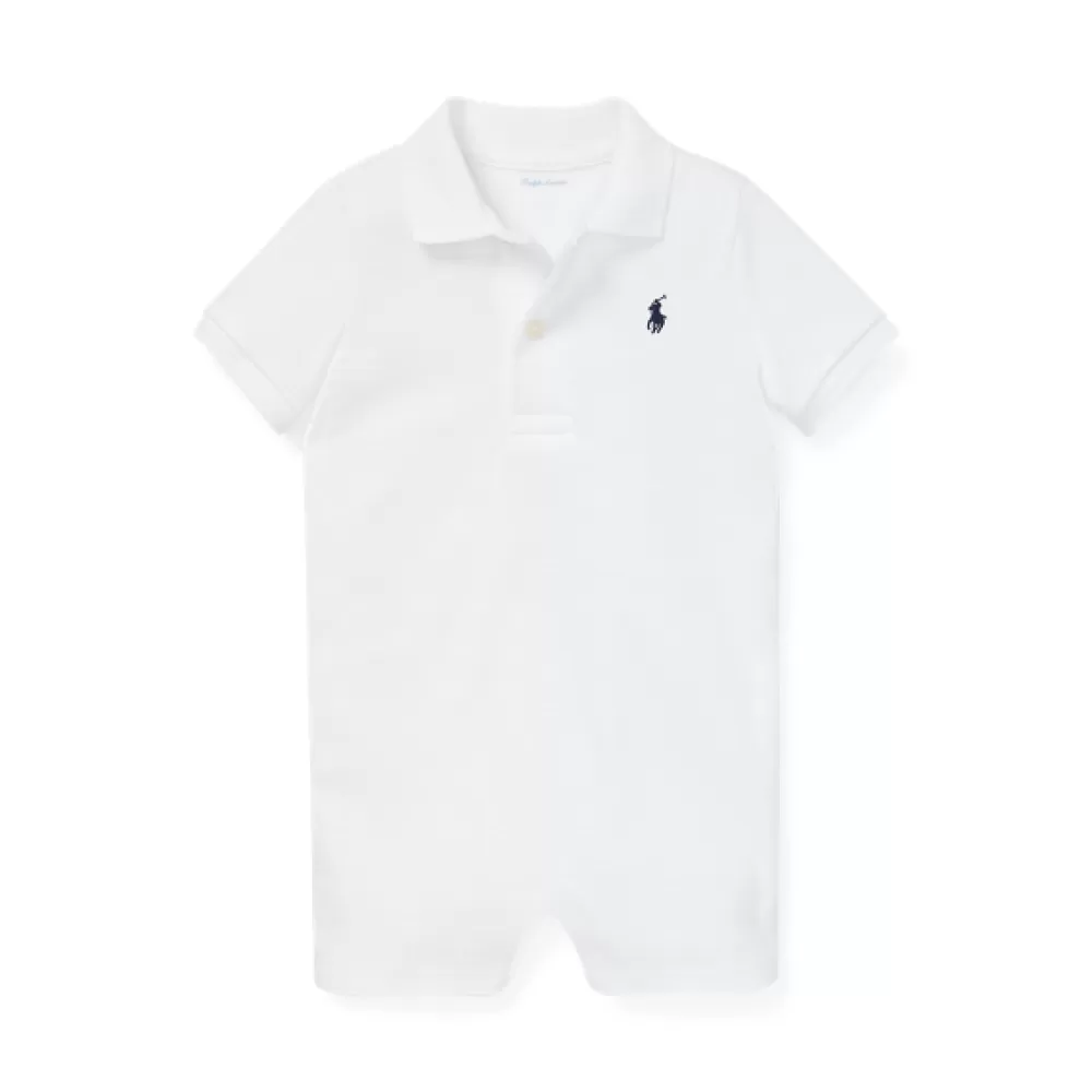 Bodys & Strampler>Ralph Lauren Bodys & Strampler Polo-Sommerstrampler aus Baumwolle für Baby | ® DE