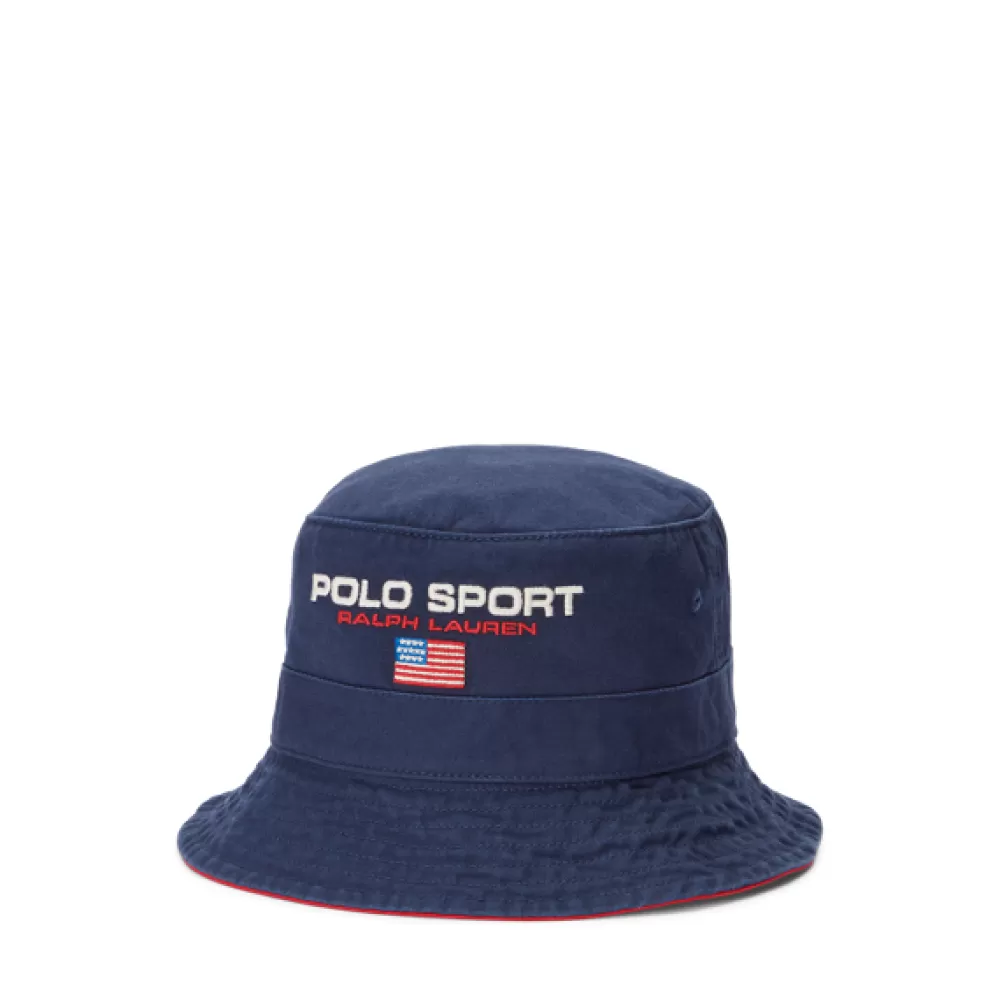 Mützen, Kappen Und Schals>Ralph Lauren Mützen, Kappen Und Schals Polo-Sport-Topfhut aus Chino für Men | ® DE