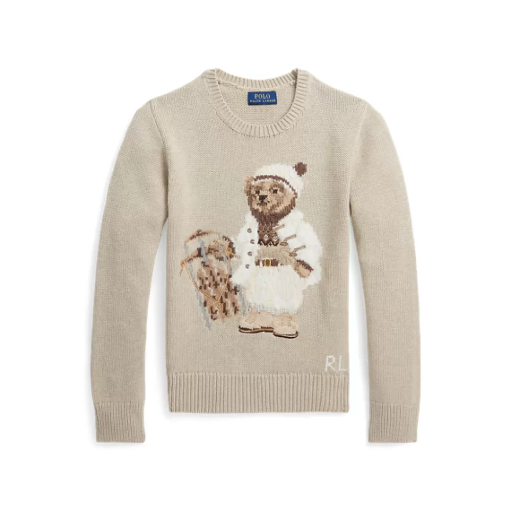 Mädchen | Pullover Und Strickjacken>Ralph Lauren Mädchen | Pullover Und Strickjacken Pullover mit Polo Bear für Children | ® DE