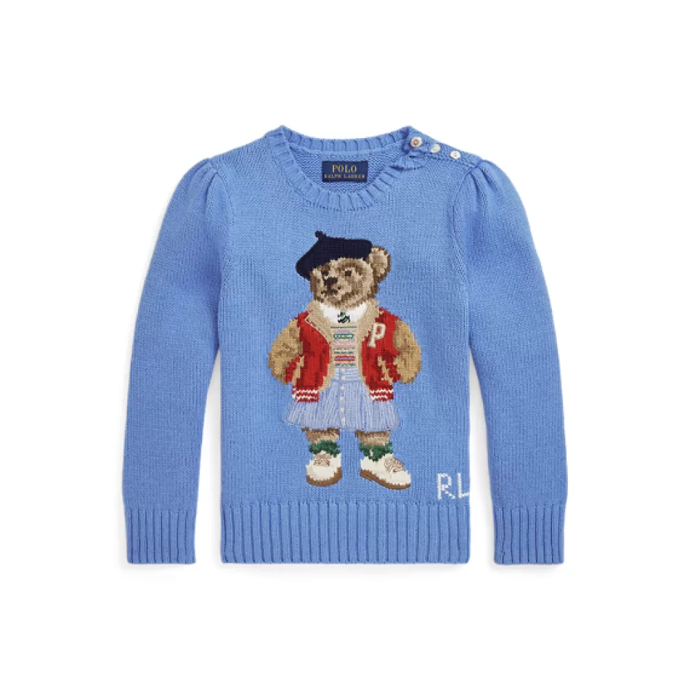 Mädchen | Pullover Und Strickjacken>Ralph Lauren Mädchen | Pullover Und Strickjacken Pullover mit Polo Bear für Children | ® DE