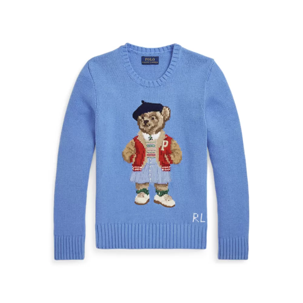 Mädchen | Pullover Und Strickjacken>Ralph Lauren Mädchen | Pullover Und Strickjacken Pullover mit Polo Bear für Children | ® DE