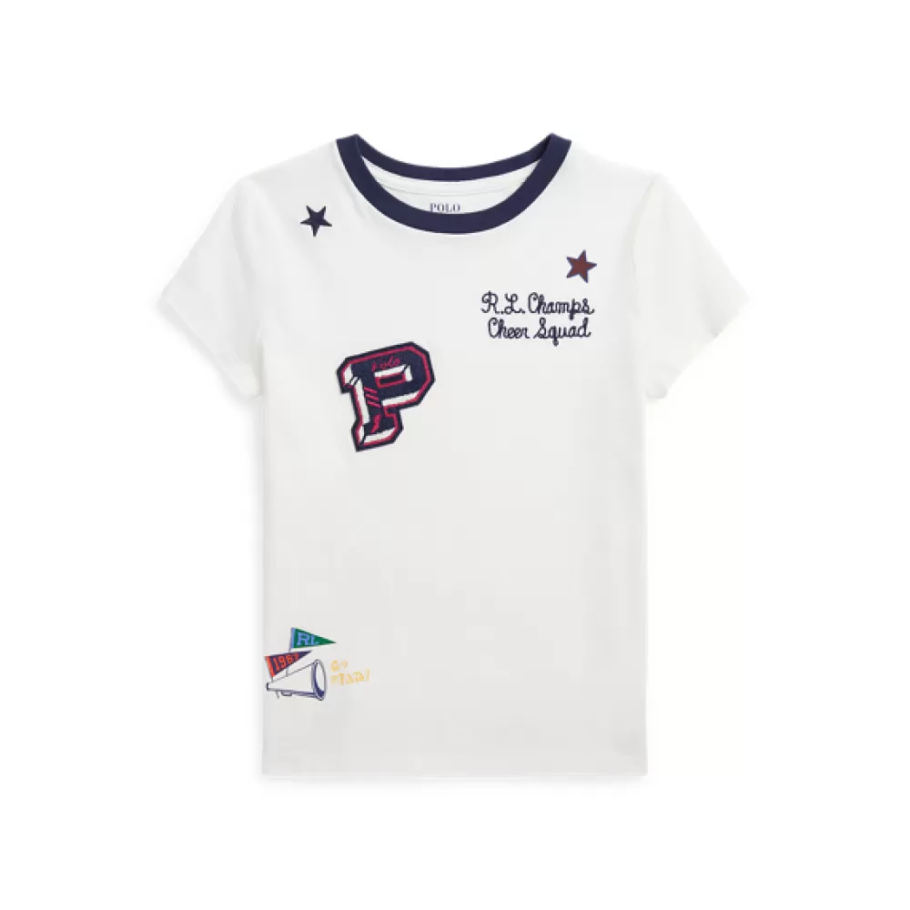 Sportbekleidung>Ralph Lauren Sportbekleidung Ringer-T-Shirt im College-Stil für Children | ® DE