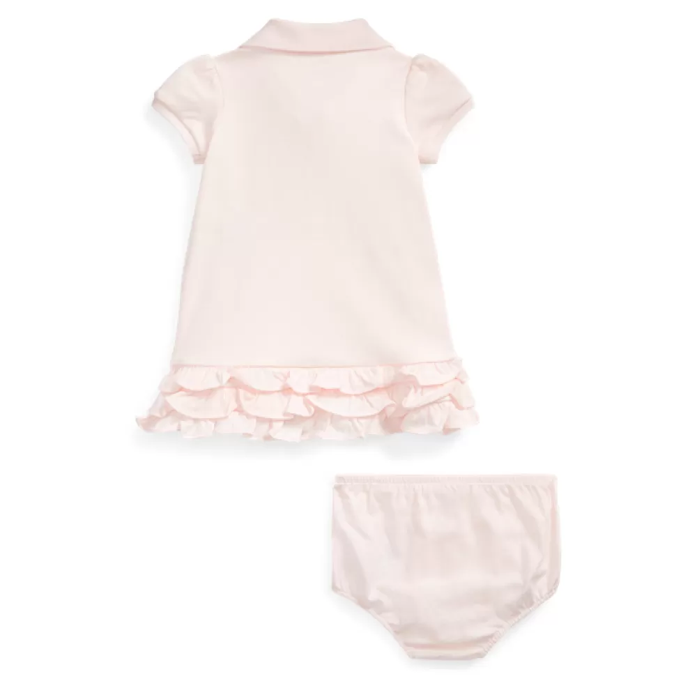 Kleider Und Bodys | Neuheiten>Ralph Lauren Kleider Und Bodys | Neuheiten Ruffled Polo Dress & Bloomer | DE