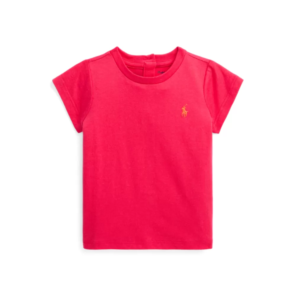 Oberteile>Ralph Lauren Oberteile Rundhals-T-Shirt aus Baumwolljersey für Baby | ® DE