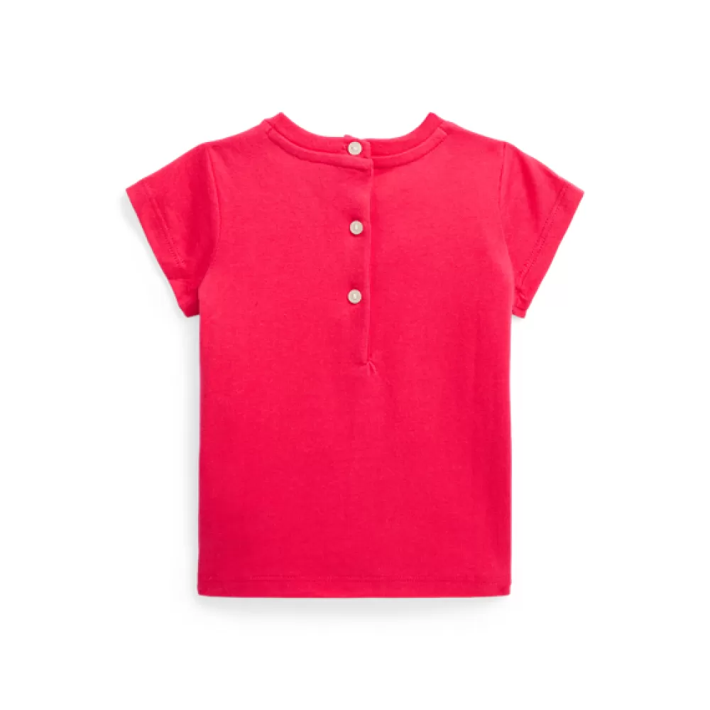 Oberteile>Ralph Lauren Oberteile Rundhals-T-Shirt aus Baumwolljersey für Baby | ® DE