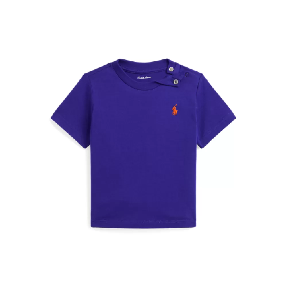 T-Shirts & Sweatshirts>Ralph Lauren T-Shirts & Sweatshirts Rundhals-T-Shirt aus Baumwolljersey für Baby | ® DE