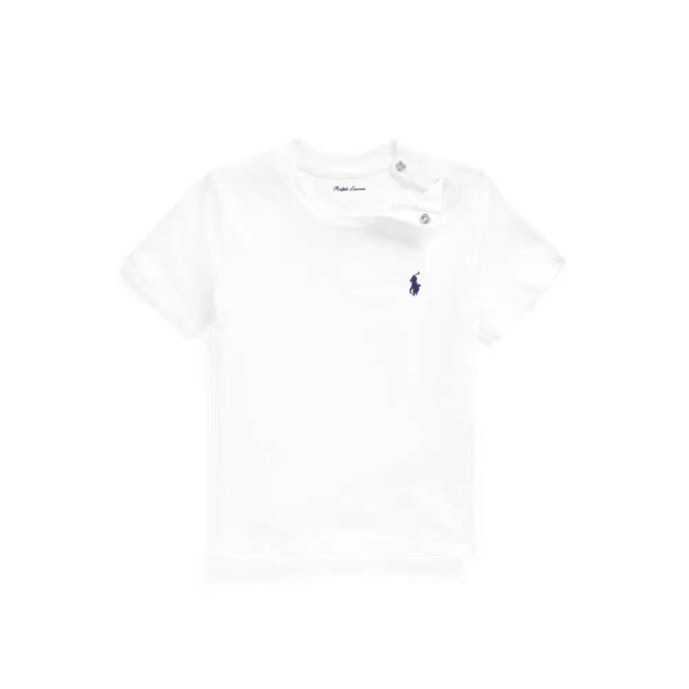 T-Shirts & Sweatshirts>Ralph Lauren T-Shirts & Sweatshirts Rundhals-T-Shirt aus Baumwolljersey für Baby | ® DE