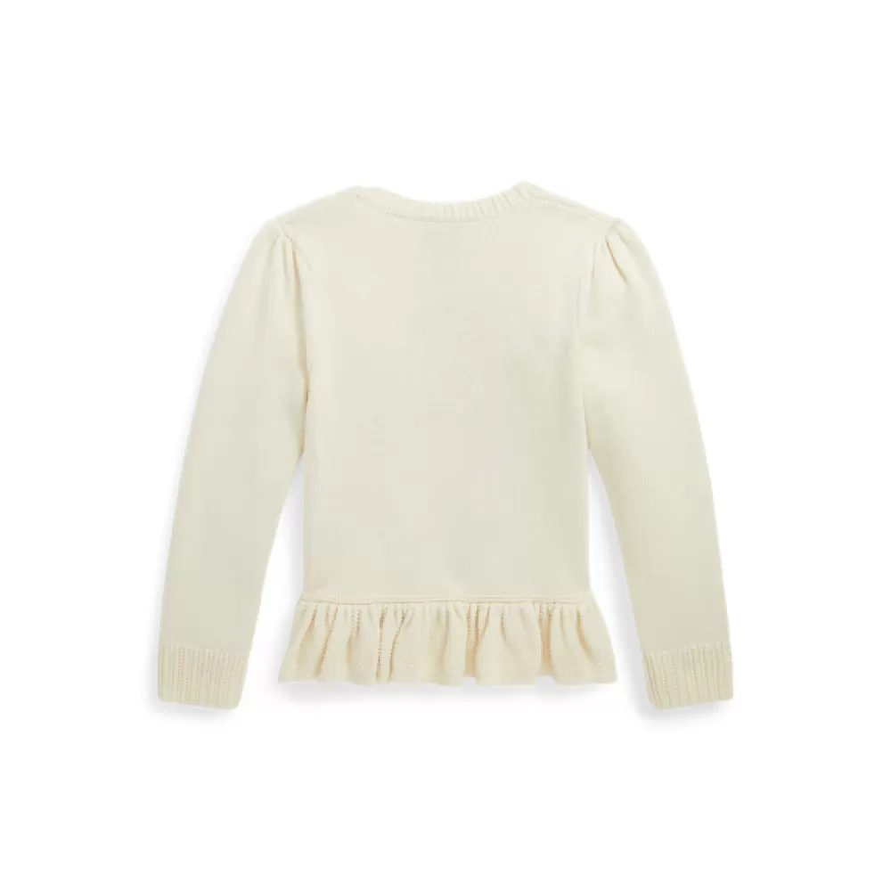 Pullover Und Strickjacken>Ralph Lauren Pullover Und Strickjacken Schößchenpullover mit Hundemotiv für Children | ® DE