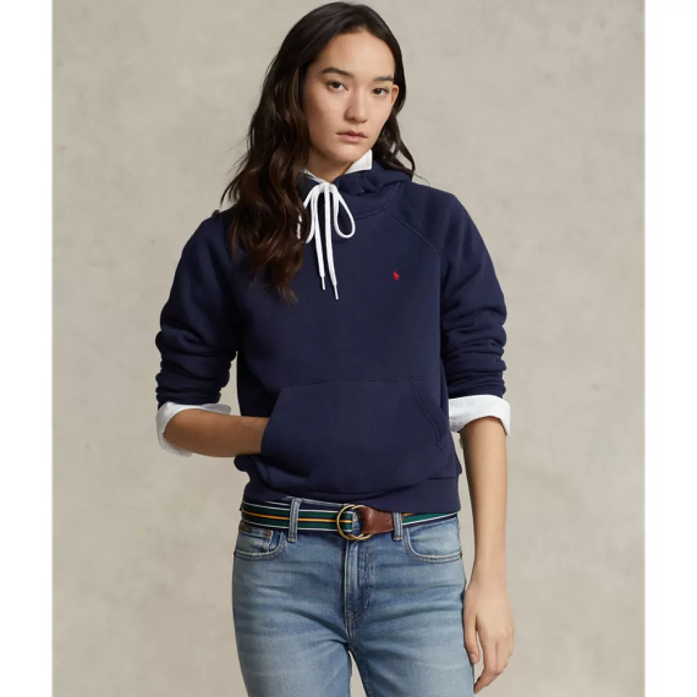 Zusammenpassende Sets>Ralph Lauren Zusammenpassende Sets Shrunken-Fit Kapuzenpullover aus Fleece für Women | ® DE