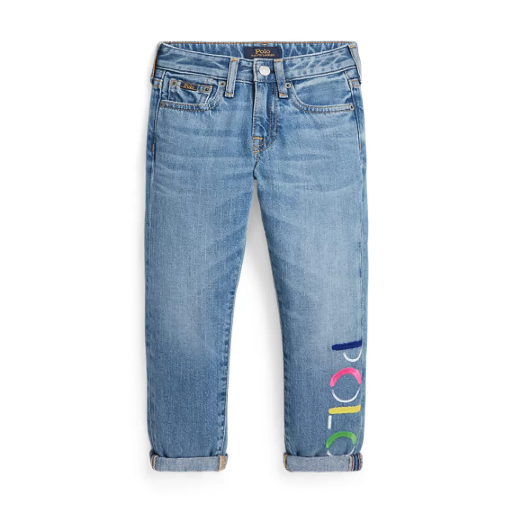 Röcke Und Hosen>Ralph Lauren Röcke Und Hosen Slim-Fit Baumwolljeans mit Logo für Children | ® DE