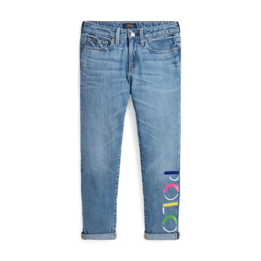 Röcke Und Hosen>Ralph Lauren Röcke Und Hosen Slim-Fit Baumwolljeans mit Logo für Children | ® DE