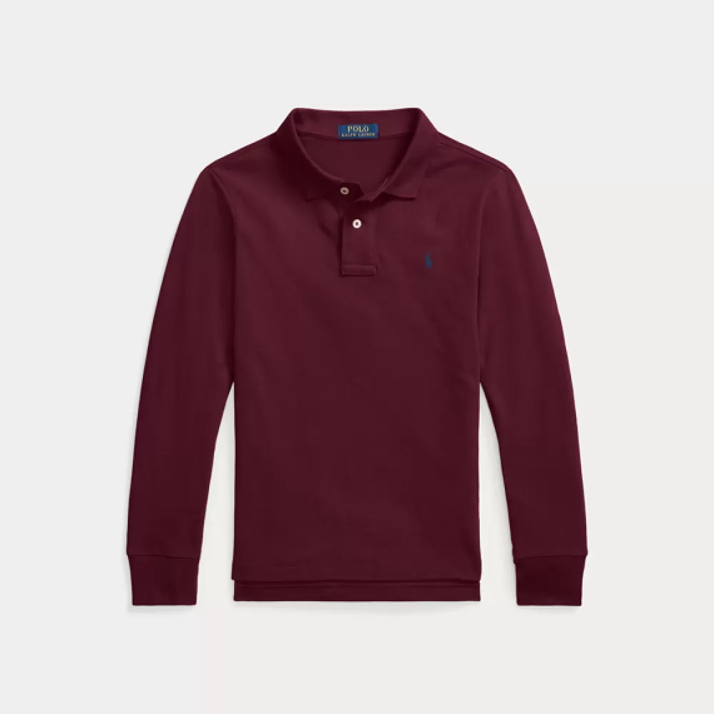 Poloshirts>Ralph Lauren Poloshirts Slim-Fit Poloshirt aus Baumwollpiqué für Children | ® DE