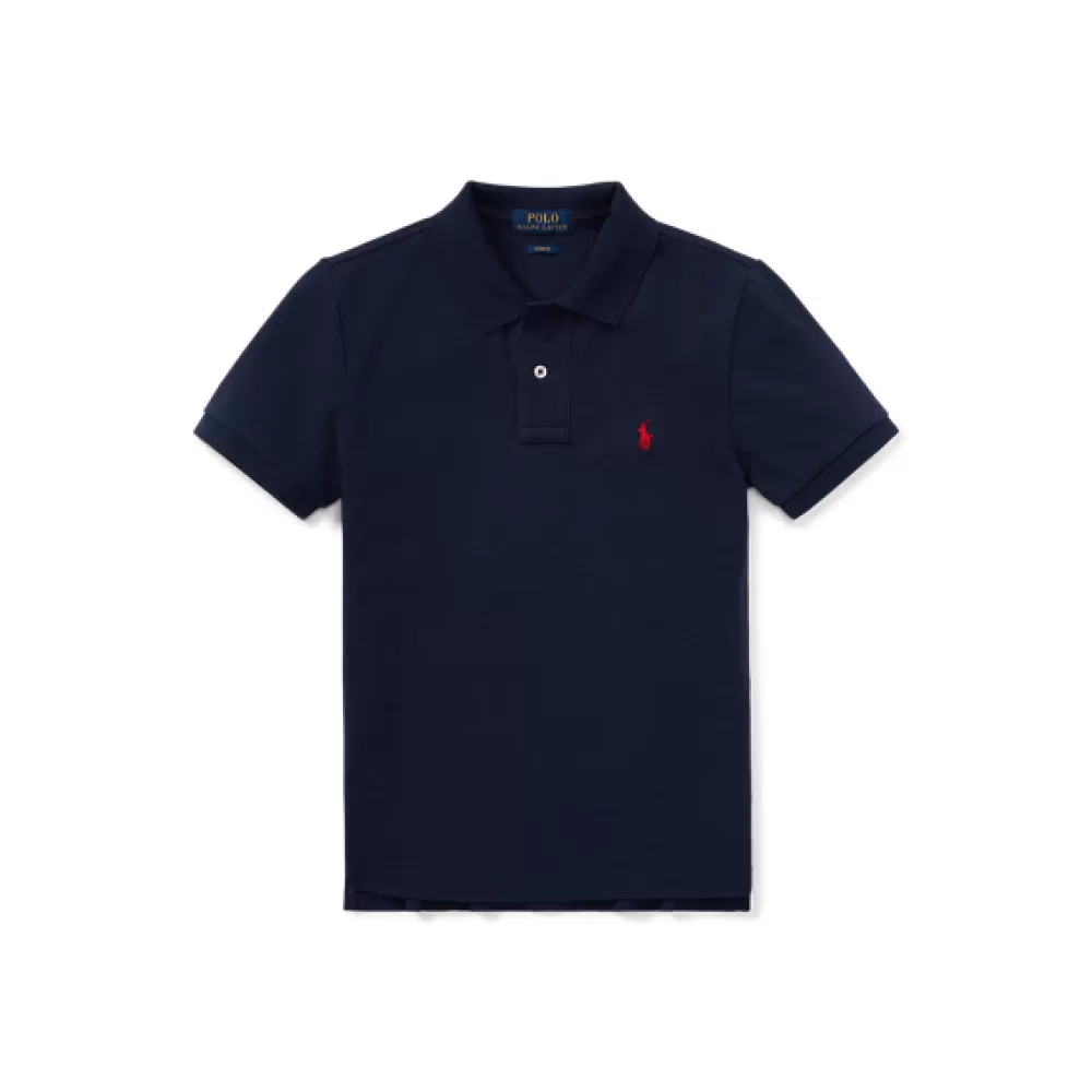 Poloshirts>Ralph Lauren Poloshirts Slim-Fit Poloshirt aus Baumwollpiqué für Children | ® DE