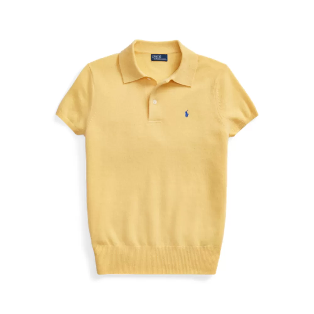 Poloshirts>Ralph Lauren Poloshirts Slim-Fit Poloshirt aus Kaschmir für Women | ® DE