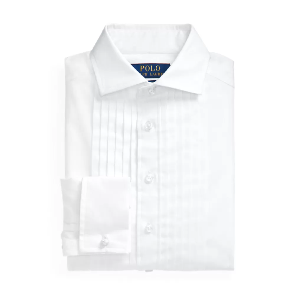 Hemden>Ralph Lauren Hemden Slim-Fit Smokinghemd aus Popeline für Children | ® DE