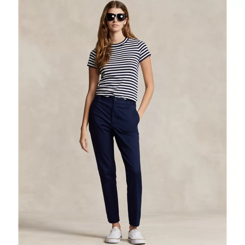 Hosen>Ralph Lauren Hosen Slim-Fit Twill-Chinos in 3/4-Länge für Women | ® DE