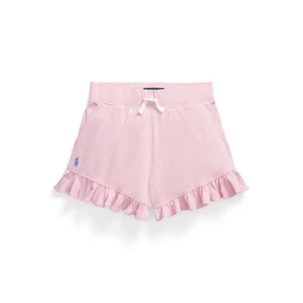 Röcke Und Hosen>Ralph Lauren Röcke Und Hosen Stretchpiqué-Shorts mit Rüschen für Children | ® DE