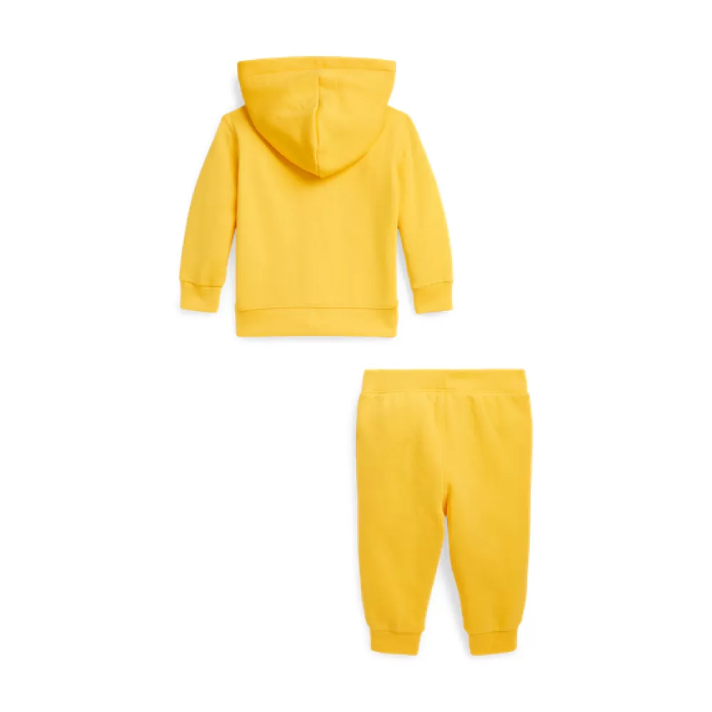 Neuheiten | Outfits Und Geschenksets>Ralph Lauren Neuheiten | Outfits Und Geschenksets Terry-Kapuzenjacke und Jogginghose für Baby | ® DE