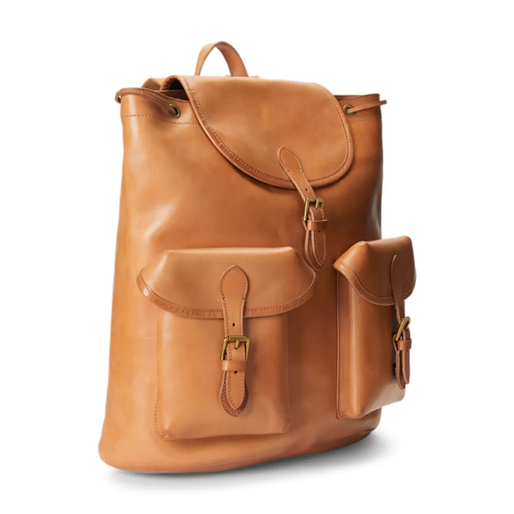 Passende Accessoires | Taschen Und Gepäck>Ralph Lauren Passende Accessoires | Taschen Und Gepäck Traditioneller Lederrucksack für Men | ® DE