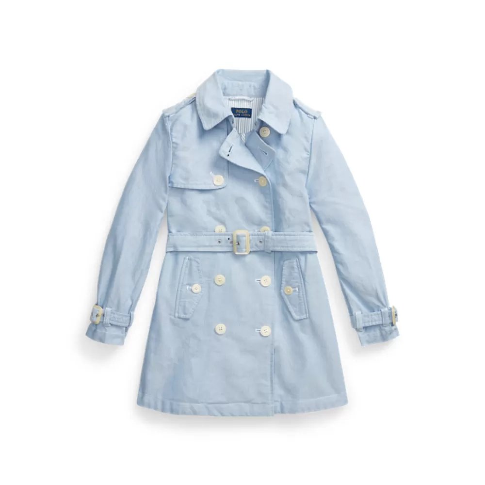 Jacken Und Mäntel>Ralph Lauren Jacken Und Mäntel Trenchcoat aus Baumwolloxford für Children | ® DE