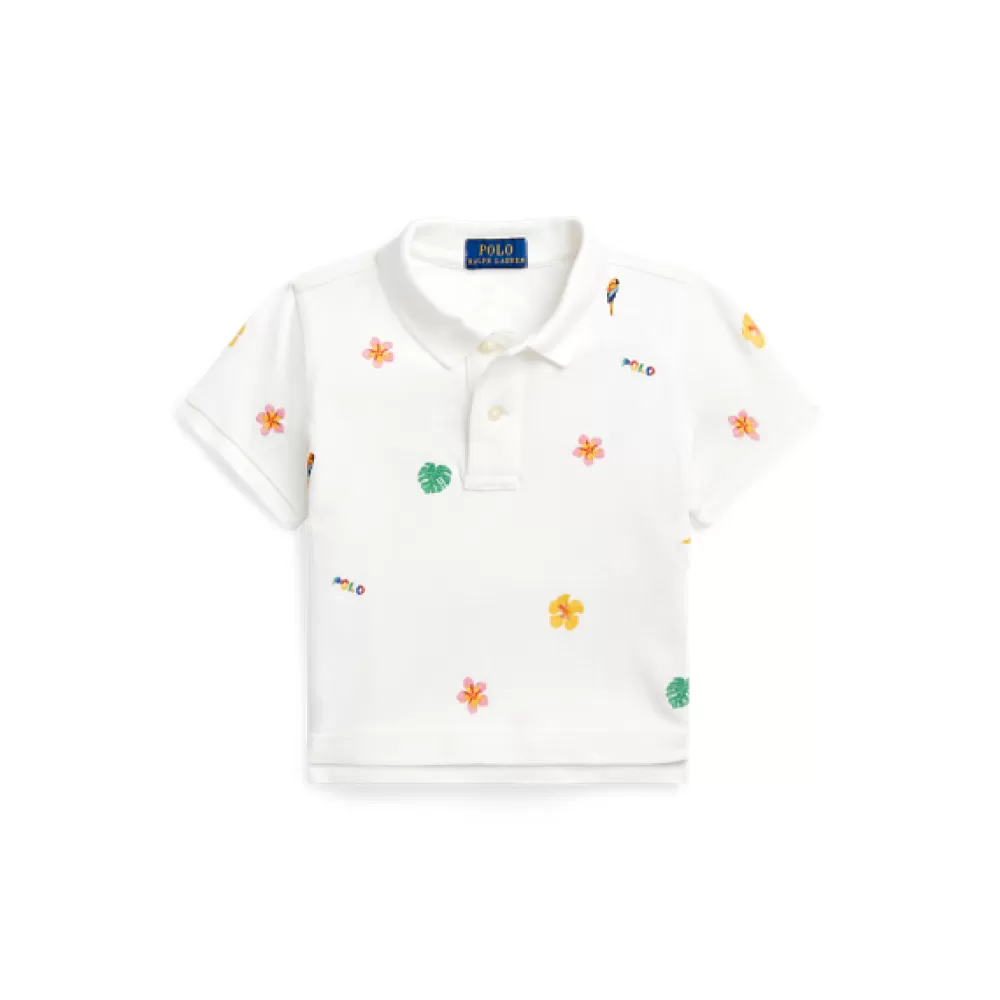 Poloshirts>Ralph Lauren Poloshirts Tropisches kastenförmiges Poloshirt für Children | ® DE