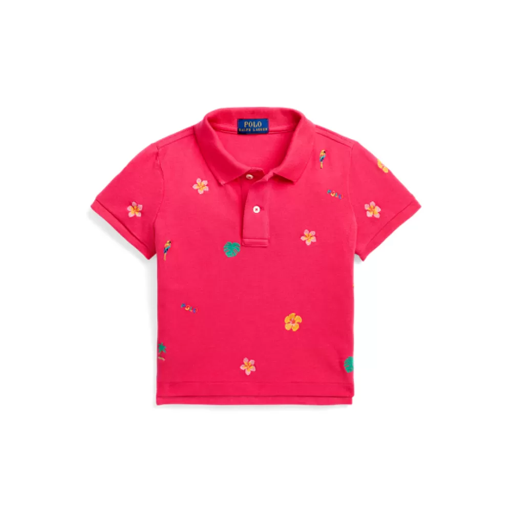 Poloshirts>Ralph Lauren Poloshirts Tropisches kastenförmiges Poloshirt für Children | ® DE