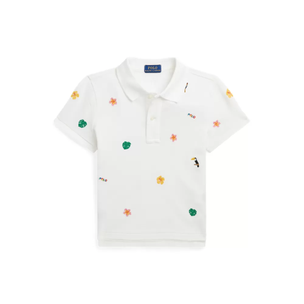 Poloshirts>Ralph Lauren Poloshirts Tropisches kastenförmiges Poloshirt für Children | ® DE