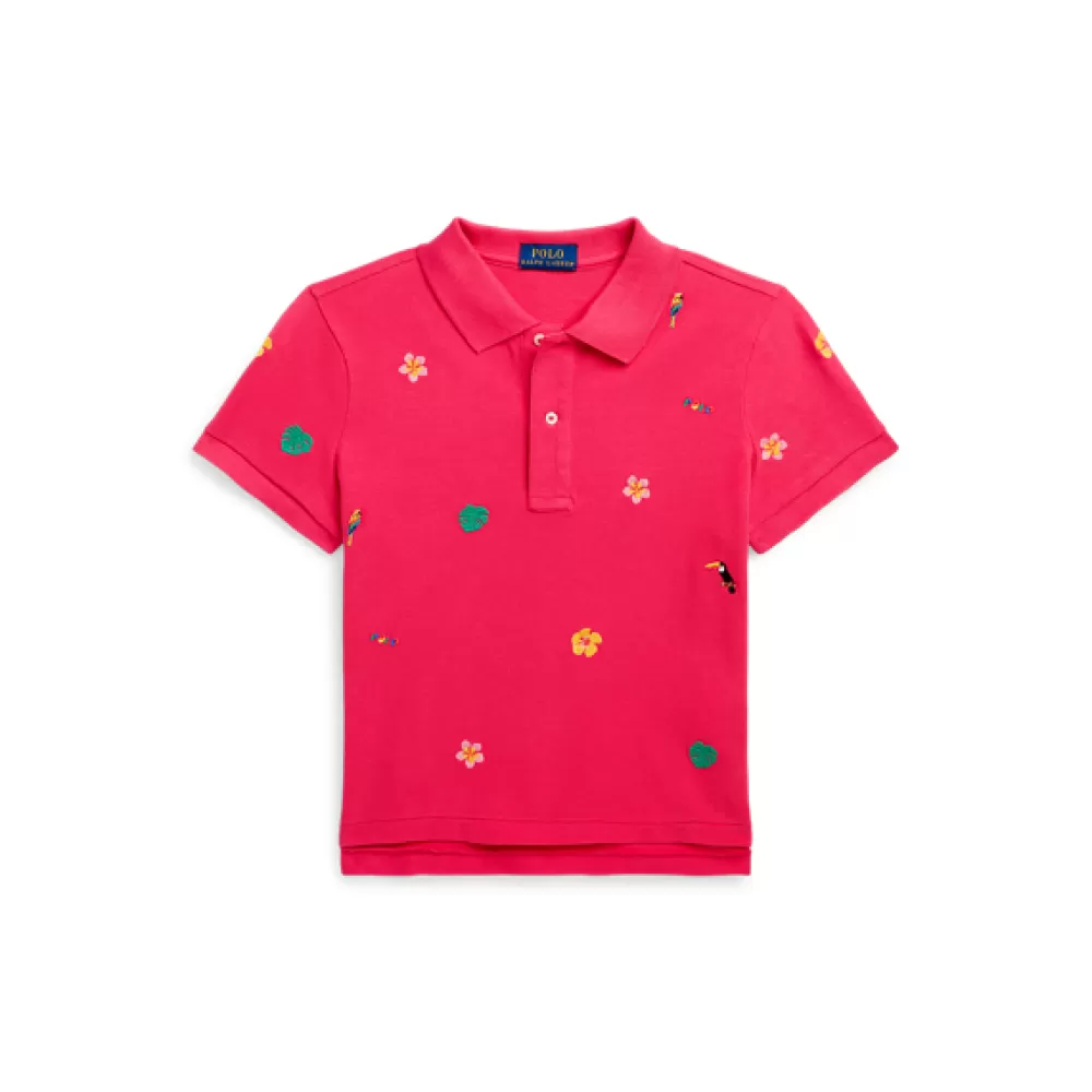 Poloshirts>Ralph Lauren Poloshirts Tropisches kastenförmiges Poloshirt für Children | ® DE