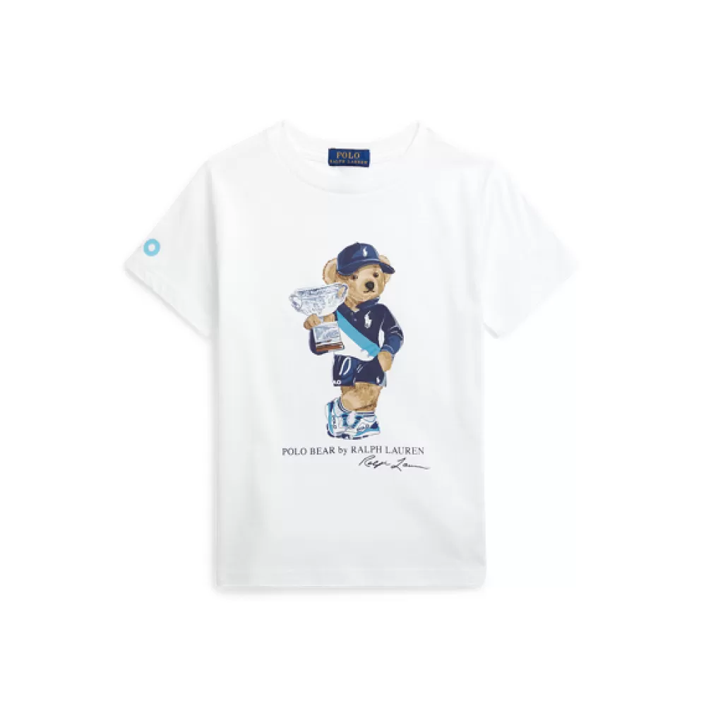 Jungen | T-Shirts>Ralph Lauren Jungen | T-Shirts T-Shirt Australian Open mit Polo Bear für Children | ® DE