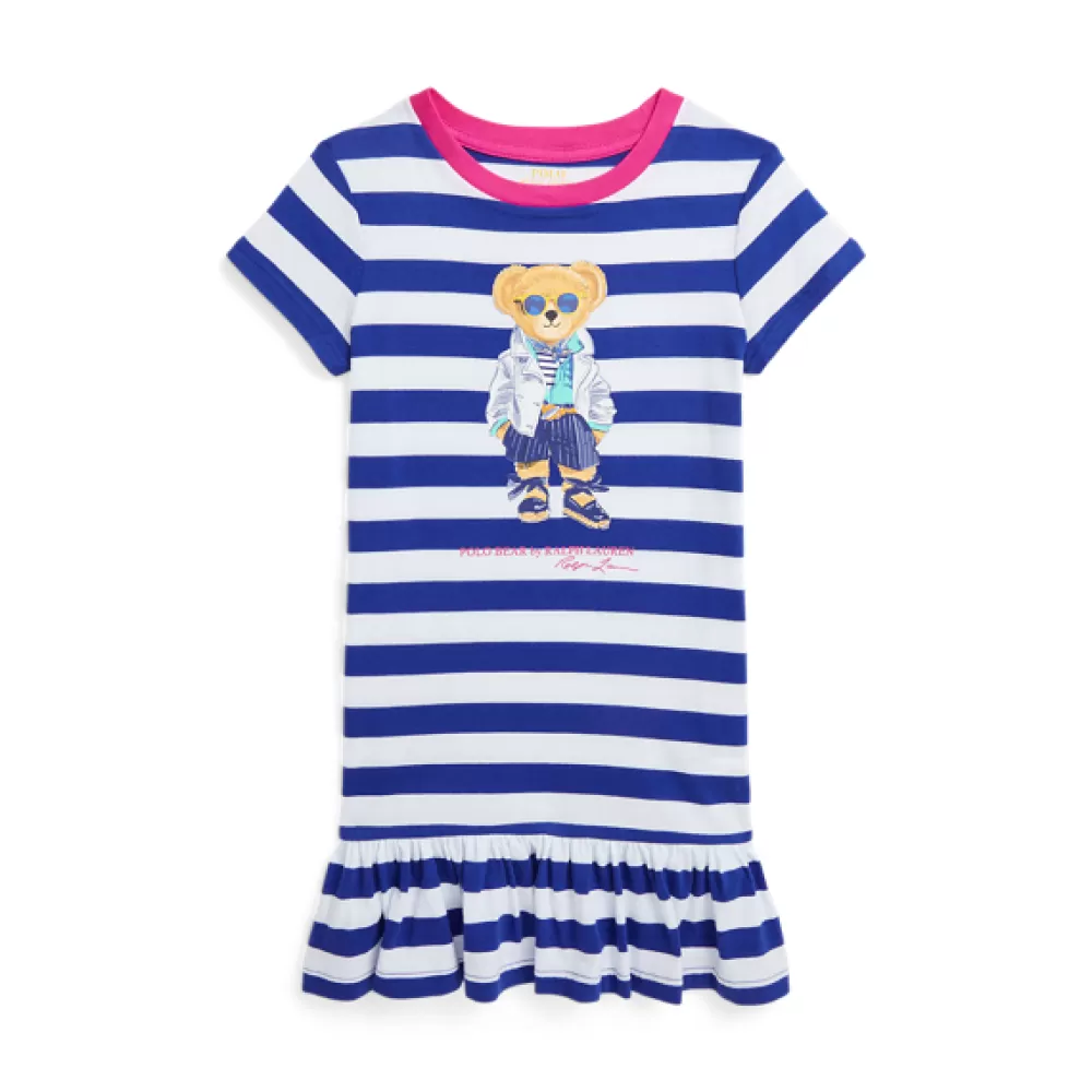 Mädchen | Kleider Und Jumpsuits>Ralph Lauren Mädchen | Kleider Und Jumpsuits T-Shirt-Kleid aus Baumwolljersey für Children | ® DE