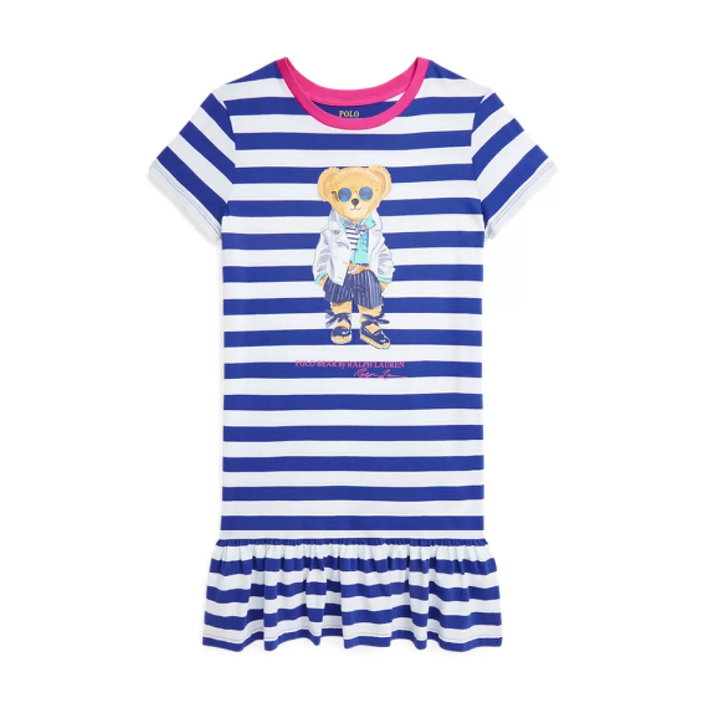 Mädchen | Kleider Und Jumpsuits>Ralph Lauren Mädchen | Kleider Und Jumpsuits T-Shirt-Kleid aus Baumwolljersey für Children | ® DE