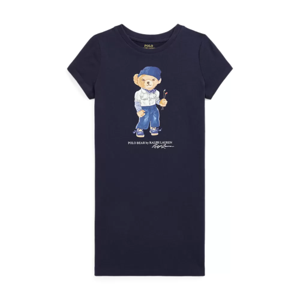 Kleider Und Jumpsuits>Ralph Lauren Kleider Und Jumpsuits T-Shirt-Kleid aus Baumwolljersey für Children | ® DE